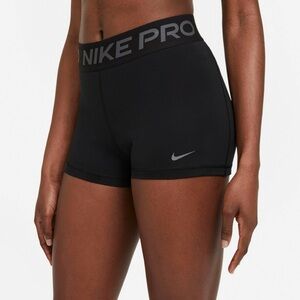 Nike Women's Black Pro Spandex Shorts